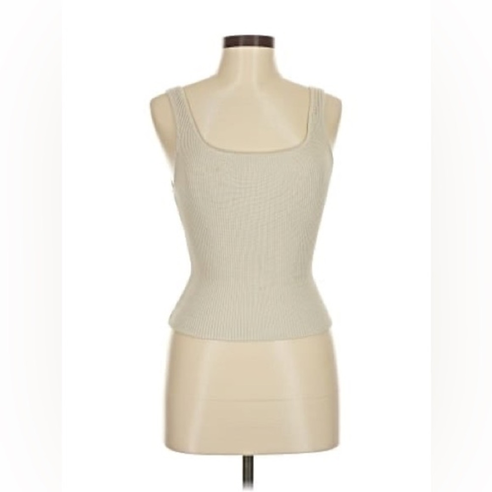 Aritzia Babaton Sculpt Knit Squareneck Tank
